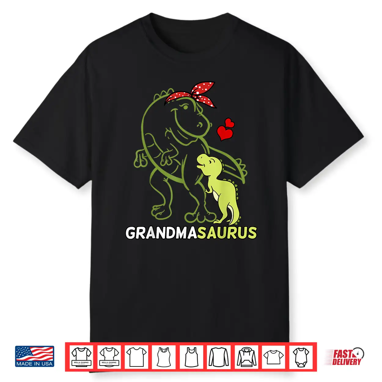 Grandmasaurus Grandma Dinosaur Baby Mother’S Day Shirt Grandmasaurus Grandma Dinosaur Baby Mother’S Day Shirt