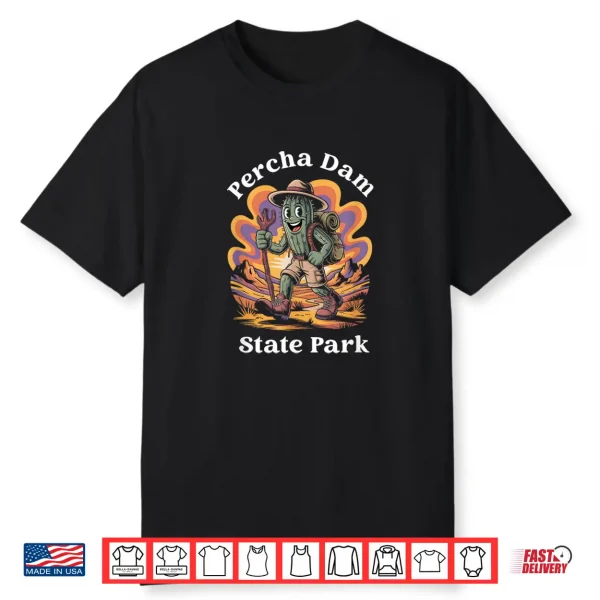 Groovy Percha Dam State Park New Mexico Hiking Cactus Shirt