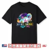 Guncle Saurus Dinosaur T Rex Rainbow Pride Color Gay Uncle Shirt