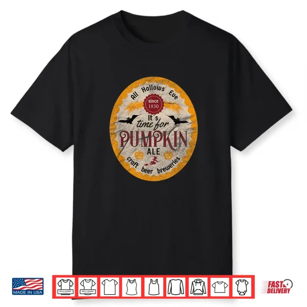 Halloween Craft Beer Pumpkin Ale Shirt