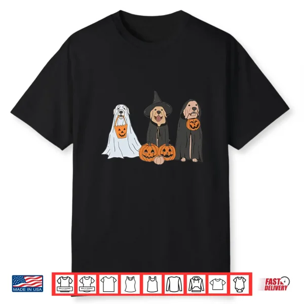 Halloween Labrador Golden Retriever Shirt