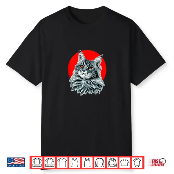 Handsome Maine Coon Cat Shirt
