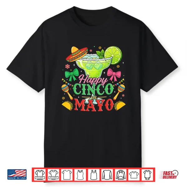 Happy Cinco De Mayo Shirt Fiesta Mexican Party For Men Women Shirt