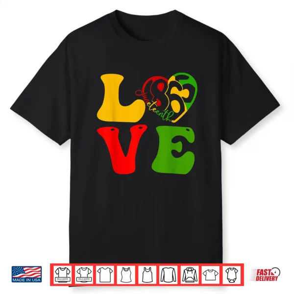 Happy Juneteenth Is My Independence Day Free Black Women Shirt