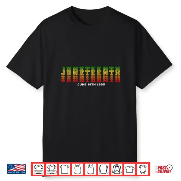 Happy Juneteenth Is My Independence Day Free Ish Black Men Shirt