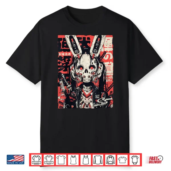 Harajuku Streetwear Cyberpunk Aesthetic Techwear Manga Anime Shirt