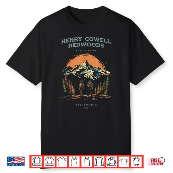 Henry Cowell Redwoods State Park Backpacking Hiking Shirt