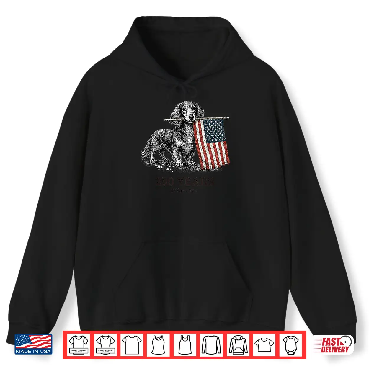 1776 2006 250 Years Usa Flag Dog Shirt 1776 2006 250 Years Usa Flag Dog Shirt