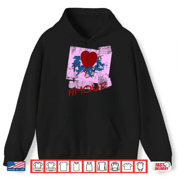 Amour Cherub Vintage Retro Beat It 1980S Love Dance Costume Shirt 1 Hoodie Amour Cherub Vintage Retro Beat It 1980s Love Dance Costume Shirt
