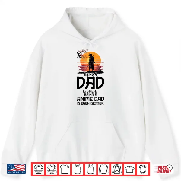 Hoodie Anime Dad Jokes Funny Fathers Day Anamae Otaku Manga Japan Shirt