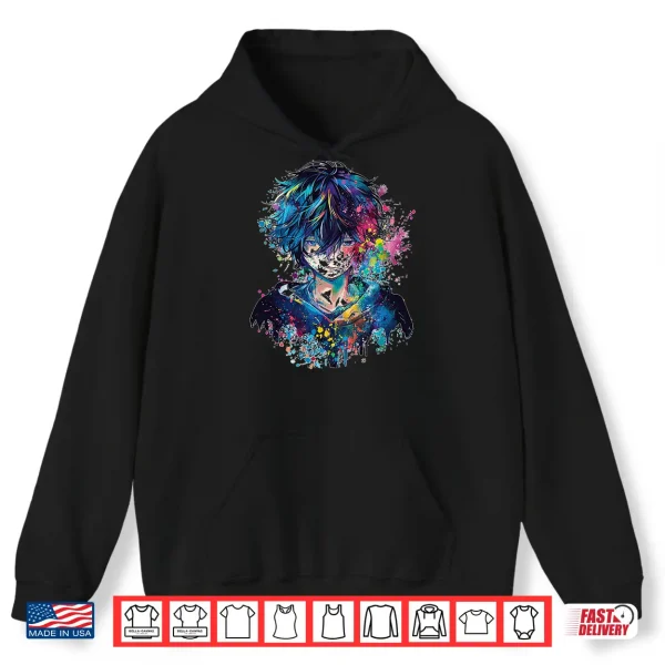 Hoodie Anime Manga Motif Drawing Artwork Anime Performance Shirt