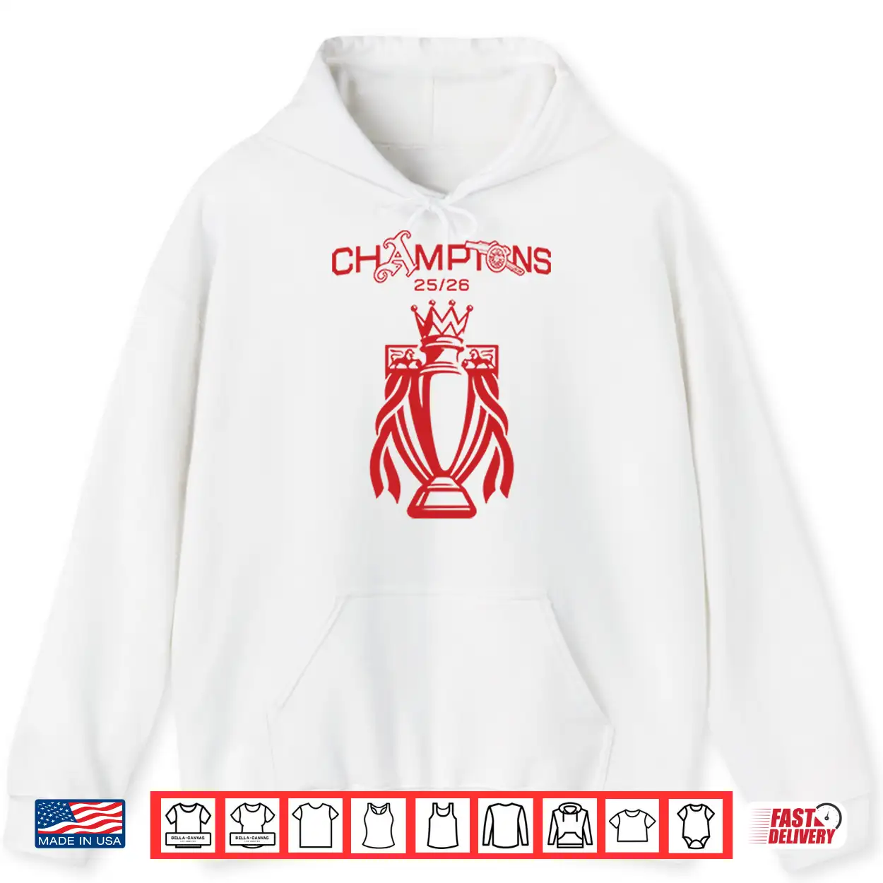 Arsenal Premier League Champions 25 26 Shirt Arsenal Premier League Champions 25 26 Shirt