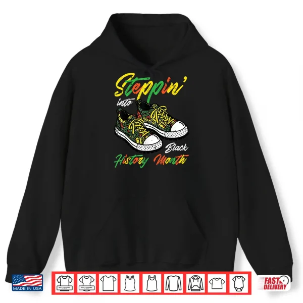 Hoodie Black History Month African American Pride Men Women Kids Shirt