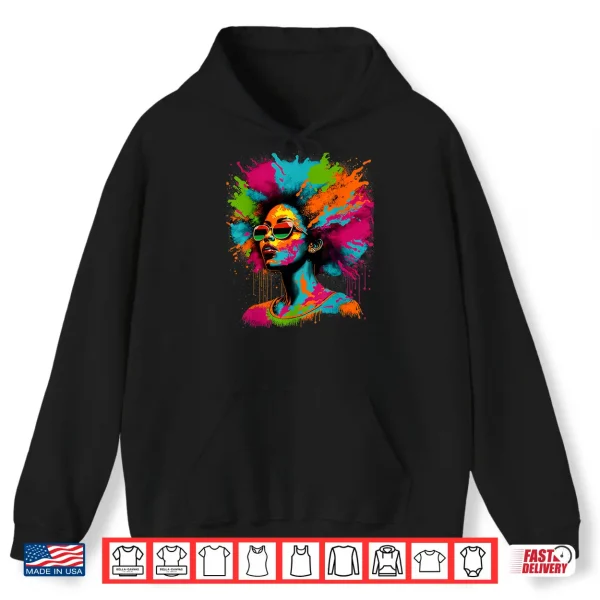 Black History Month African American Black Queen Juneteenth Shirt 1 Hoodie Black History Month African american Black Queen Juneteenth Shirt