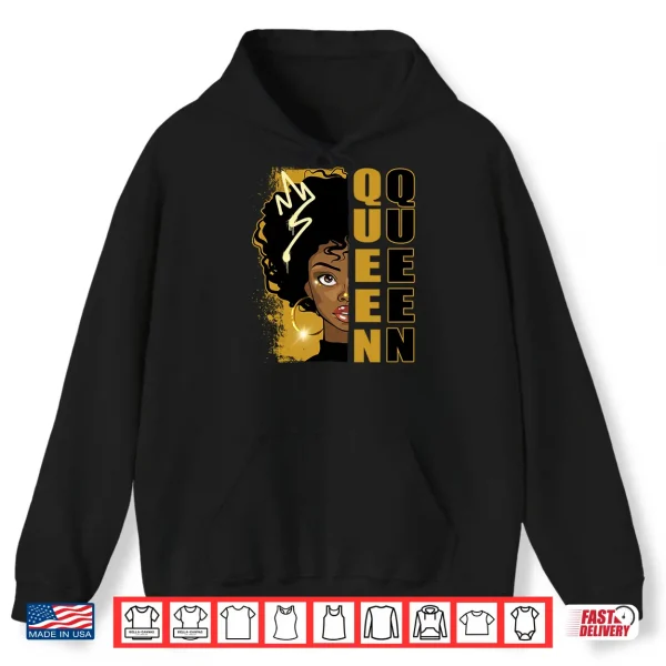 Hoodie Black History Month Black Girl Pride Women Shirt