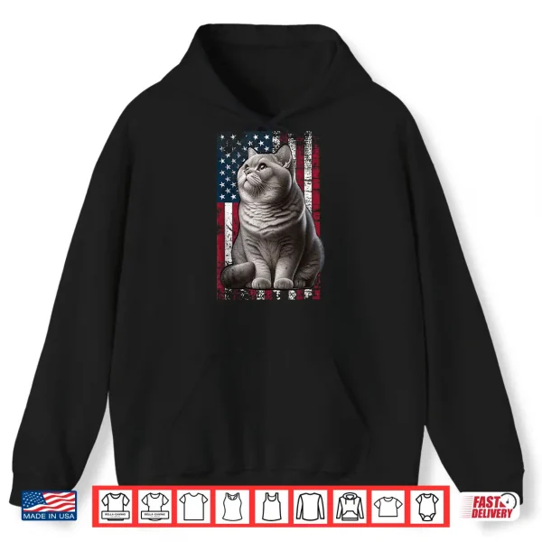 Hoodie British Shorthair Cat American British Shorthair Shirt