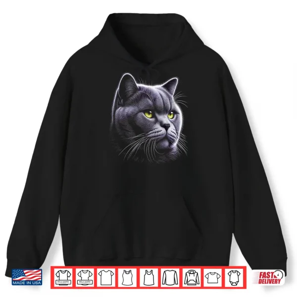 Hoodie British Shorthair cat Mom Dad Men Women Shirt