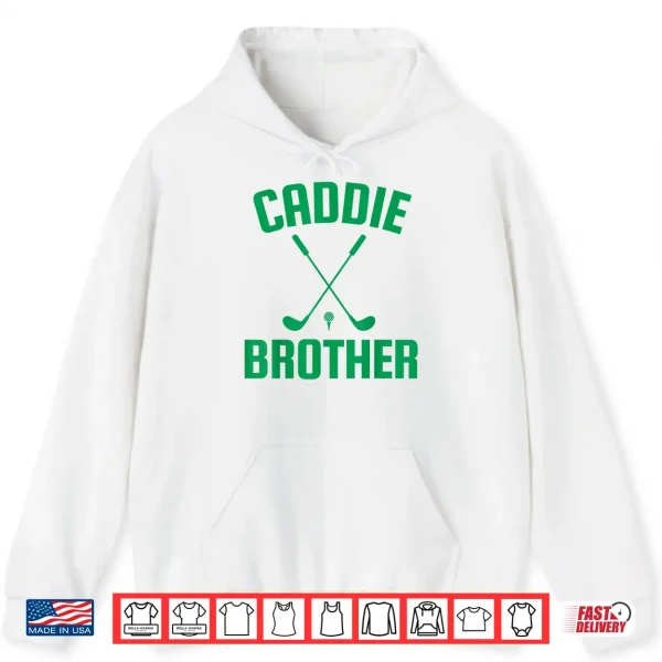 Hoodie Caddie Brother Golf Club Golfing Golfer Cute Golf Player Boy Shirt