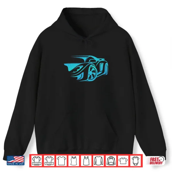 Hoodie Car Enthusiast Muscle Car Gift Exotic Shirt