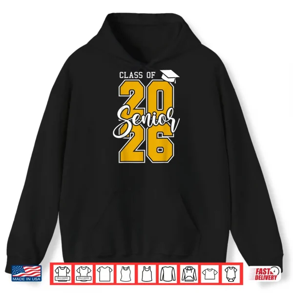 Hoodie Class of 2026 Senior 2026 Graduation Shirt