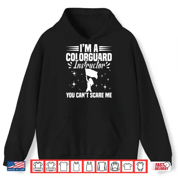 Hoodie Color Guard Instructor Captain Senior Winter Guard Coach Performance Shirt