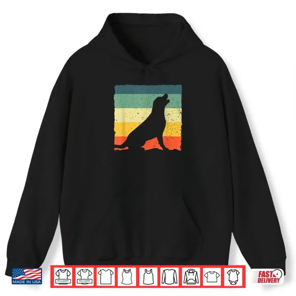 Hoodie Cool Labrador Art For Men Women Vintage Labrador Retriever Shirt