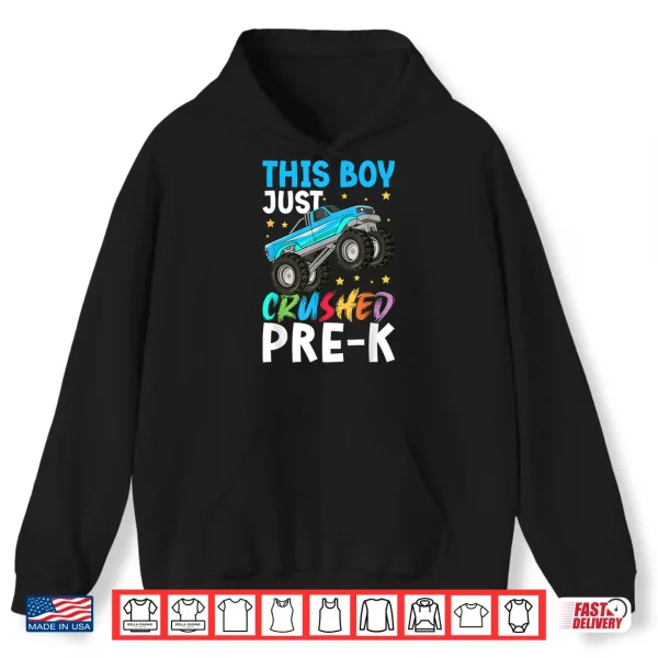 Hoodie Crushed Pre K Last Day of Preschool Graduation Pre K Grad Shirt