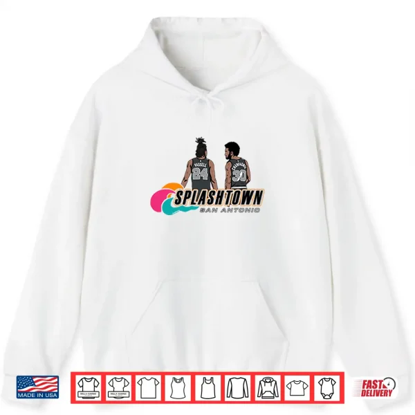 Hoodie Devin Vassell And Julian Champagnie Splashtown San Antonio Shirt