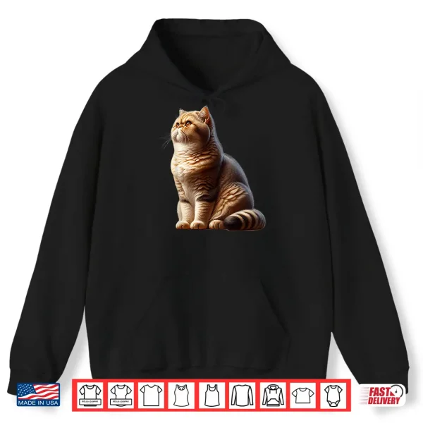 Hoodie Exotic Shorthair Design Exotic Shorthair Cat Shirt