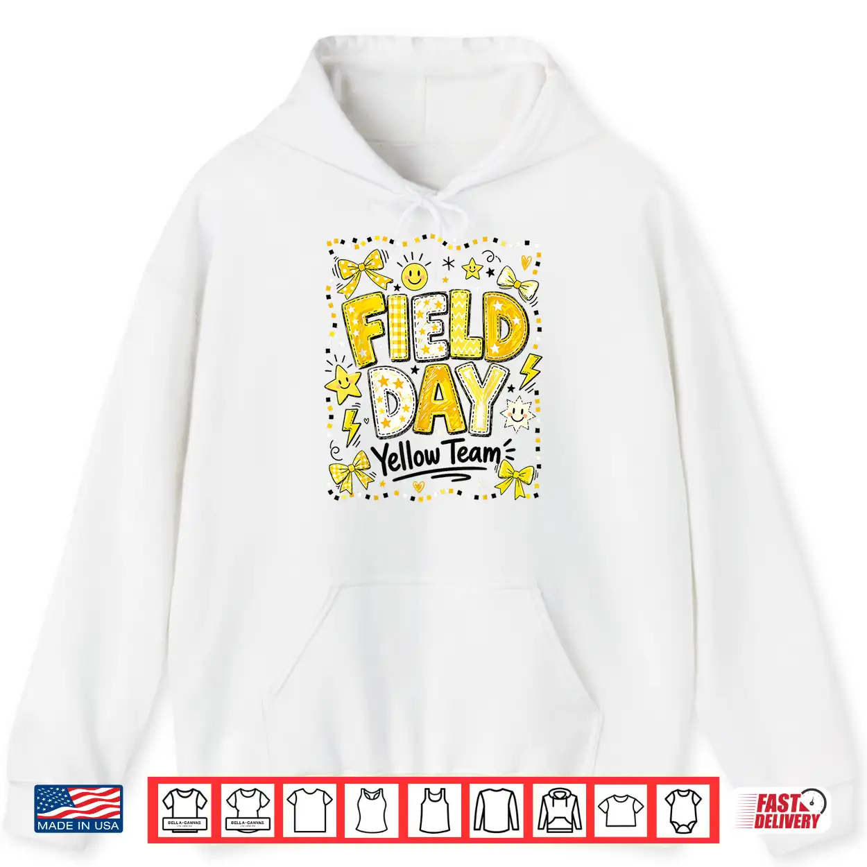 Field Day Yellow Team Funny Teacher Field Day Games Shirt Field Day Yellow Team Funny Teacher Field Day Games Shirt