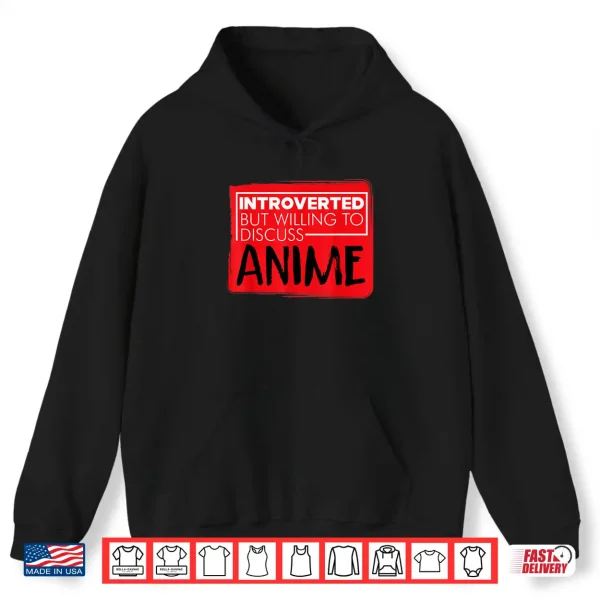 Hoodie Funny Anime Japanese Animation Lovers Pun Quote Men Women Shirt