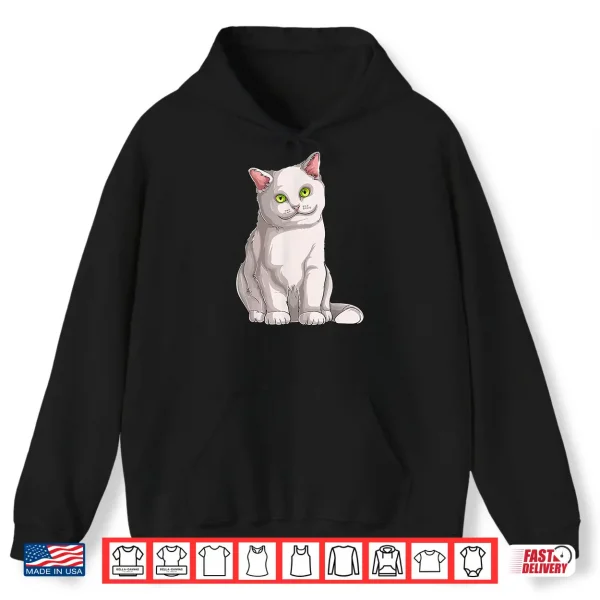 Hoodie Funny British Shorthair Cat Lover Owner Shirt