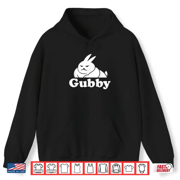 Hoodie Funny Cute Rabbit Meme Gubby The Rabbit Gubby Shirt