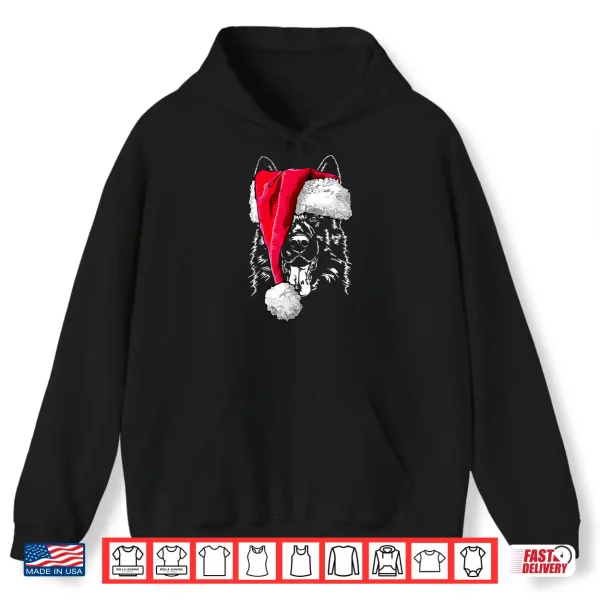 Hoodie Funny German Shepherd Christmas Professional Graphic Shirt