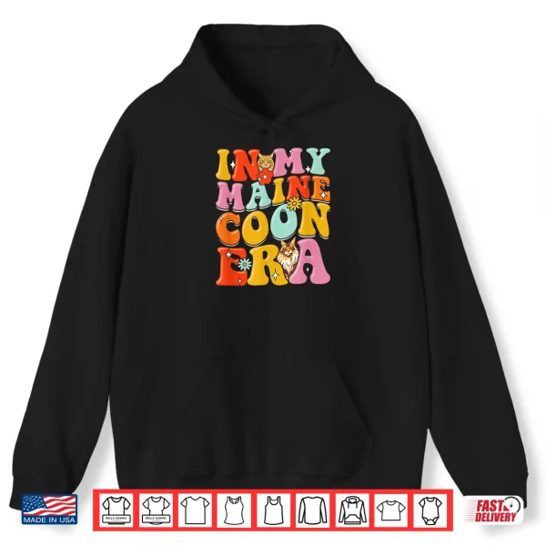 Hoodie Funny Maine Coon Lover Kitten Owner Cute Maine Coon Cat Shirt