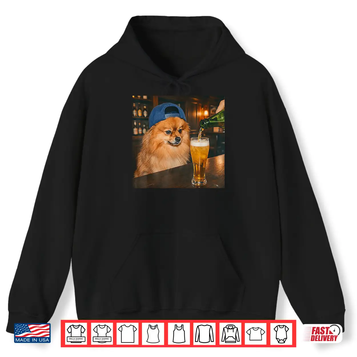 Funny Pomeranian Drinking Beer Meme For Men Women Shirt Funny Pomeranian Drinking Beer Meme For Men Women Shirt