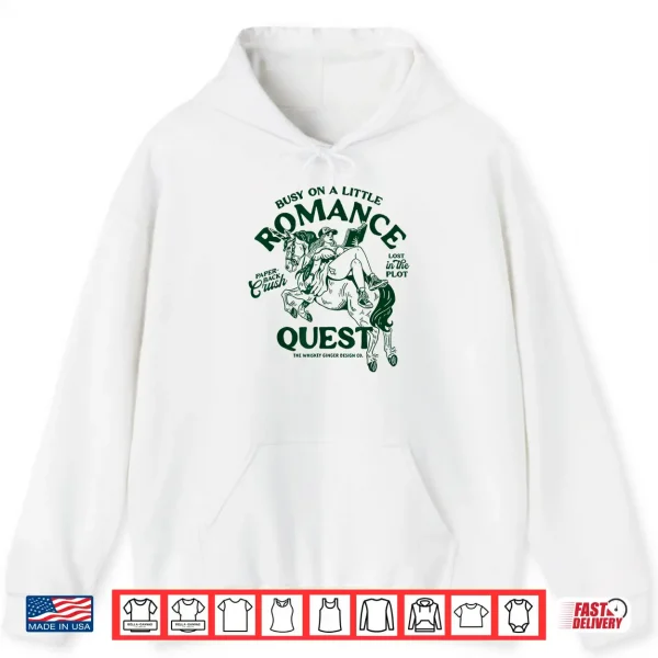 Hoodie Funny Romance Novel Smut Book Lover Bookish Bibliophile Gift Shirt