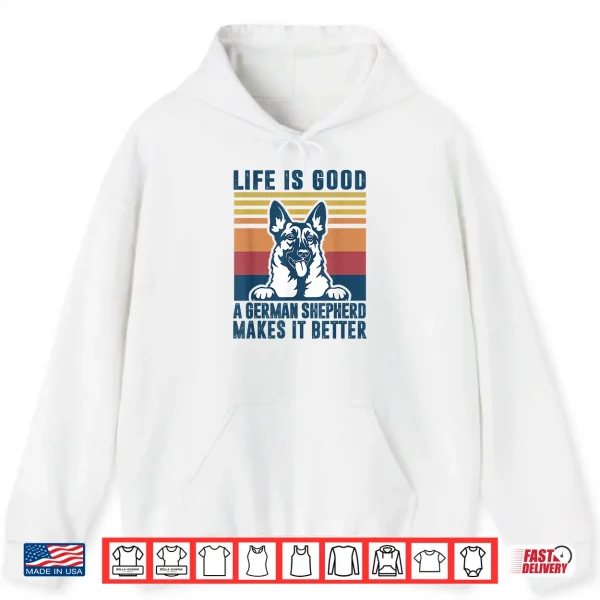 Hoodie German Shepherd Gift Men Women Dog Dad Mom German Shepherd Shirt