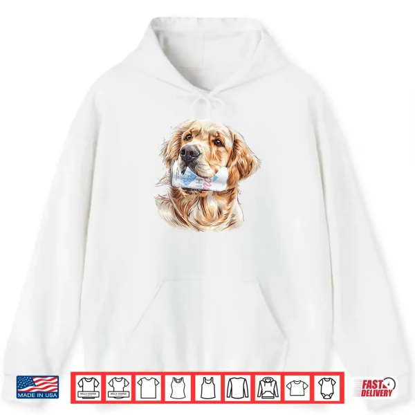 Hoodie Golden Retriever Beer Lovers Beer Dog Dad Happy Pet Lover Shirt
