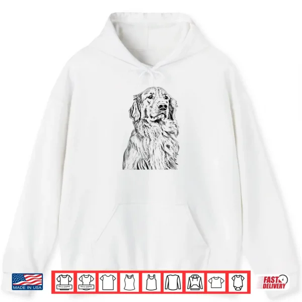 Hoodie Golden Retriever Dog Lover Gift Cream Retriever Mom Dad Shirt