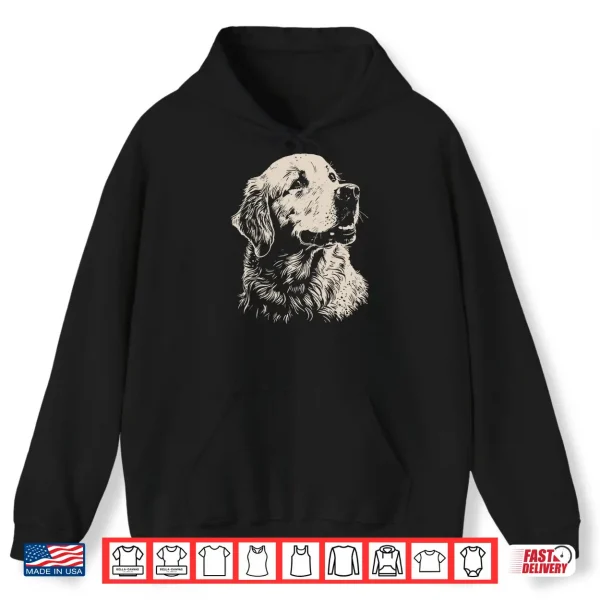 Hoodie Golden Retriever Dog Shirt