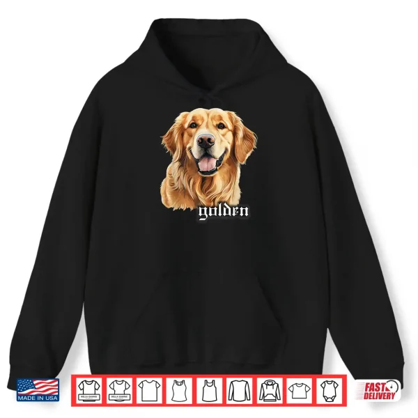 Hoodie Golden Retriever Portrait Shirt