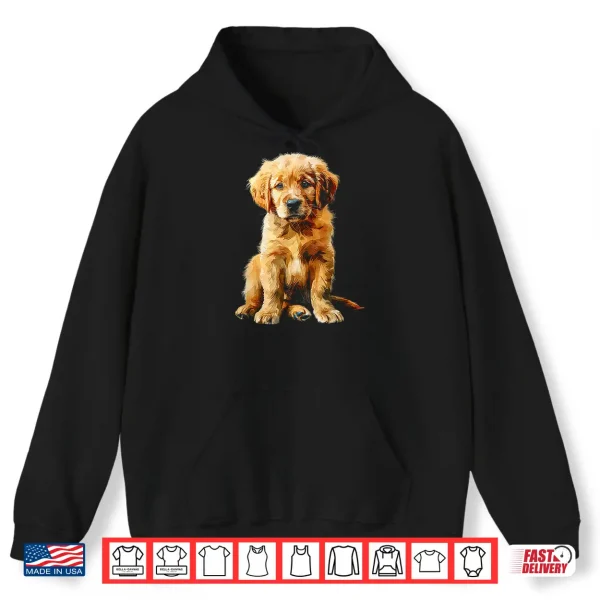 Hoodie Golden Retriever Puppy Shirt