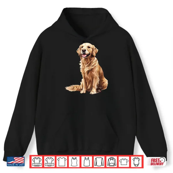 Hoodie Golden Retriever Shirt