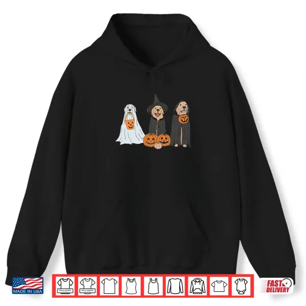Hoodie Halloween Labrador Golden Retriever Shirt