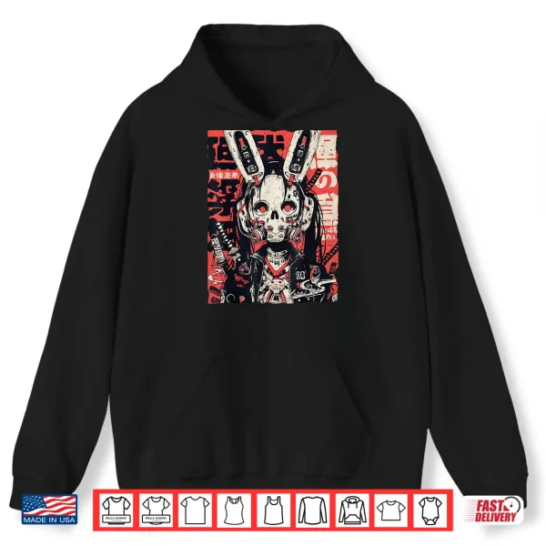Hoodie Harajuku Streetwear Cyberpunk Aesthetic Techwear Manga Anime Shirt