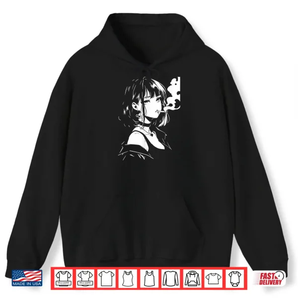 Hoodie Horror Anime Girl Shirt