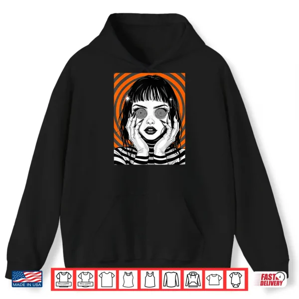Hoodie Horror Anime Manga Aesthetic Japanese Creepy Kawaii Goth Shirt