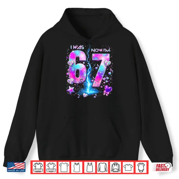 Hoodie I was 6 Now Im 7 K Pop Birthday Girls 67 Korean Music Shirt