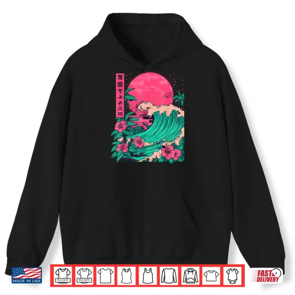 Hoodie Japanese Beach Tropical Beach Anime Japan Shirt